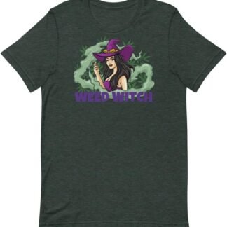 Weed Witch Stoner Wiccan Shirt