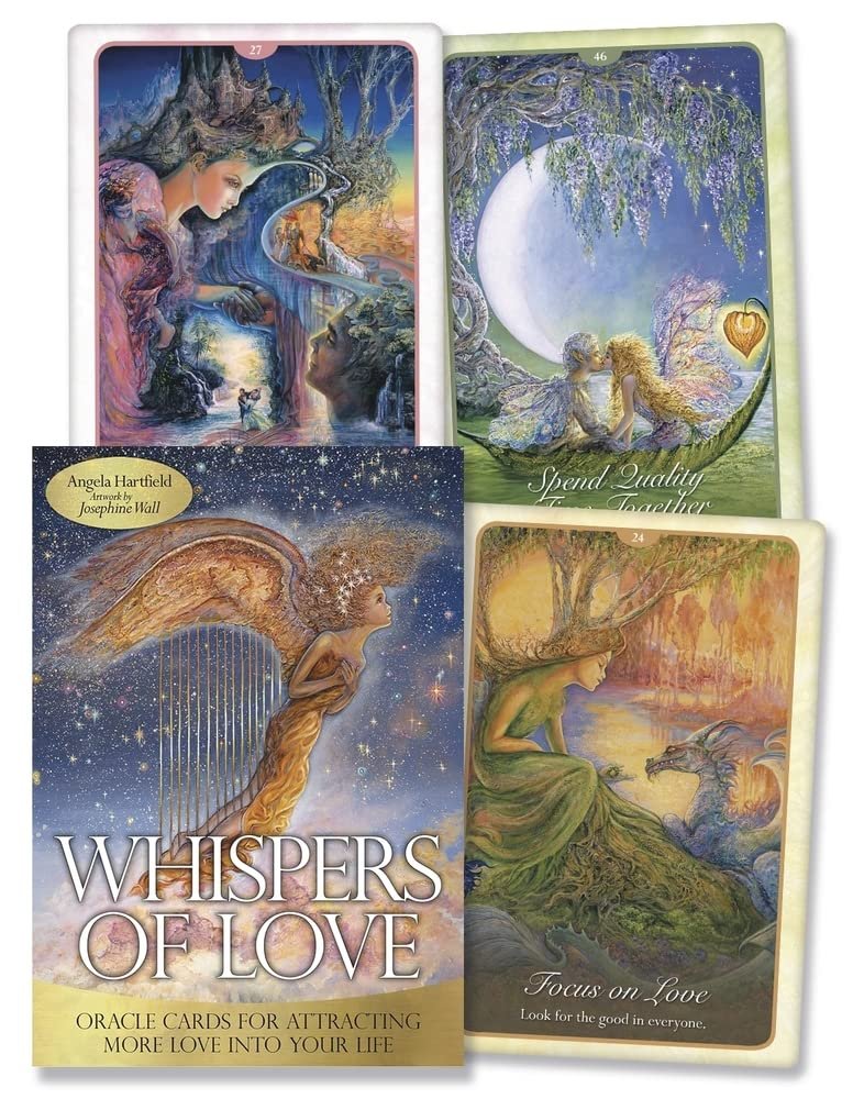 Whispers of Love Oracle Oracle Cards for Attracting More Love into your Life - lunas-mystic-emporium.com Whispers of Love Oracle: Oracle Cards for Attracting More Love into your Life