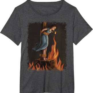 Witch Lighting Cigarette With Flames Occult Unholy Feminist T-Shirt - lunas-mystic-emporium.com Witch Lighting Cigarette With Flames Occult Unholy Feminist T-Shirt