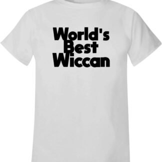 World's Best Wiccan - Men's Soft & Comfortable T-Shirt