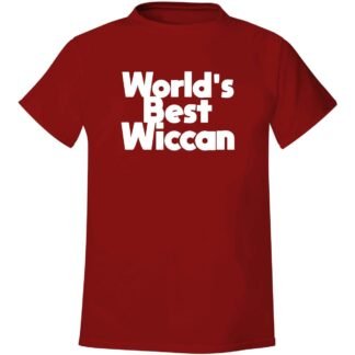 Worlds Best Wiccan - Mens Soft Comfortable T-Shirt - lunas-mystic-emporium.com World's Best Wiccan - Men's Soft & Comfortable T-Shirt
