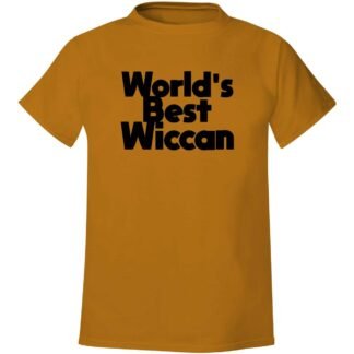 Worlds Best Wiccan - Mens Soft Comfortable T-Shirt - lunas-mystic-emporium.com World's Best Wiccan - Men's Soft & Comfortable T-Shirt