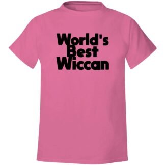 Worlds Best Wiccan - Mens Soft Comfortable T-Shirt - lunas-mystic-emporium.com World's Best Wiccan - Men's Soft & Comfortable T-Shirt