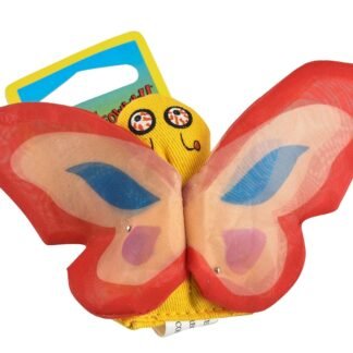 YEOWWW! Organic Very Strong Crinkle Catnip cat Toy (1 x Red L6cm H 7cm)