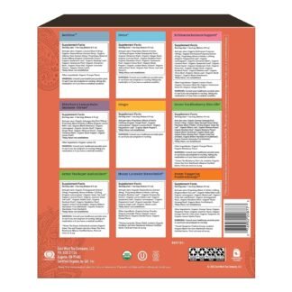 Yogi Organic Tea Sampler Gift Box (45 Tea Bags) Assorted Delicious Wellness Blends - 9 Favorite Herbal, Green & Black Varieties