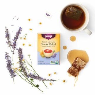 Yogi Tea Favorites Variety Pack - 16 Bags per Pack (6 Packs) - Organic Gift Box - Includes Sweet Tangerine Positive Energy, Honey Lavender Stress Relief, Bedtime & More