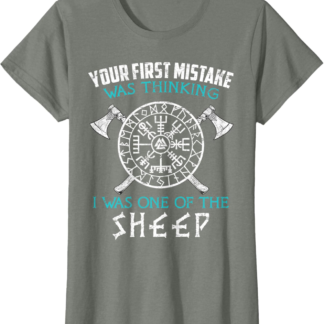 Your First Mistake Viking Norse T-Shirt - lunas-mystic-emporium.com Your First Mistake Viking Norse T-Shirt