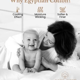 1000 TC Black Standard Pillowcases Set of 4 100% Egyptian Cotton Pillow Cases with Long Staple Cotton & Sateen Weave, Silky Soft Hotel - Like Bed Pillow Covers for Comfy...