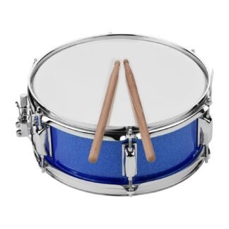 12 Inch Snare Drum Head with Drumsticks and Shoulder Strap Drum Key for Student Band