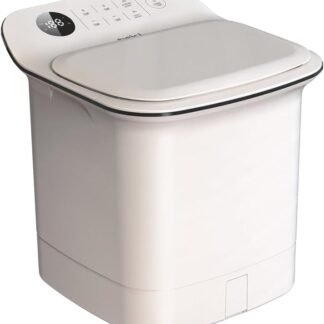 13-inch Foot Spa with Fully Automatic Electric Massage Dual-Action System, Integrating Electric Massage Rollers and Shiatsu Functionality, Featuring a Timer and Water...