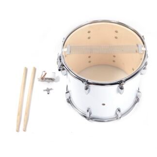 14" x10" Marching Drum, Snare Drums Suitable with Pair of Drumsticks, Key, and Strap