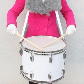 14" x10" Marching Drum, Snare Drums Suitable with Pair of Drumsticks, Key, and Strap