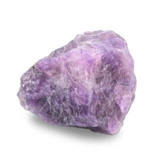 1.57"-2.3" Amethyst Raw Stone 1PC, Large Gemstone Amethyst Crystal Rock, Rocks for Tumbling Crystals and Healing Stones Raw Stones Quartz Crystals for Rock Collection