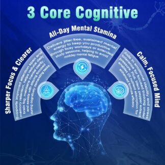 18-in-1 Brain Supplement for Memory and Focus – Nootropic Capsules with Alpha GPC, Bacopa, Ginkgo Biloba, Lion's Mane, Vitamin B6 & B12 | Cognitive Health, Mental Clarity |...