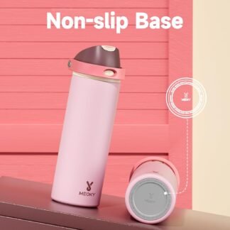 24 oz Insulated Water Bottle for Sports Meoky Stainless Steel Water Bottle with Straw and Spout Lid - Leak Proof Cold for 24 Hours Fits in Car Cup Holder BPA-Free for Women - lunas-mystic-emporium.com 24 oz Insulated Water Bottle for Sports: Meoky Stainless Steel Water Bottle with Straw and Spout Lid - Leak Proof, Cold for 24 Hours, Fits in Car Cup Holder, BPA-Free for Women...