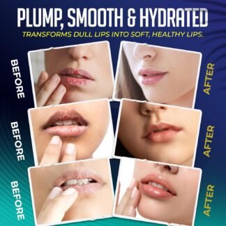 30-Pack Overnight Collagen Lip Mask – Nourishing Lip Masks with Aloe Vera, CoQ10, Vitamin B5, B7 & E – Hydrating & Anti-Aging Treatment for Soft, Smooth Lips While You Sleep