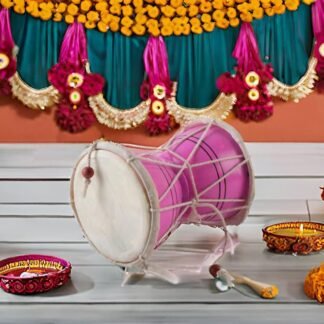 5 Inch Small Handmade Traditional Authentic Wooden Leather Classical Indian Folk Dumroo Damroo Damaru Hand Drum Percussion Instrument Set Decorative Collectible Showpiece - lunas-mystic-emporium.com 5 Inch Small Handmade Traditional Authentic Wooden & Leather Classical Indian Folk Dumroo Damroo Damaru Hand Drum Percussion Instrument Set, Decorative Collectible Showpiece...