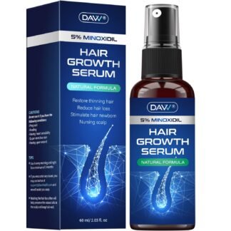5% Minoxidil Spray for Women and Men Hair Growth: Minoxidil for Women Hair Growth - Minoxidil for Men - Extra Strength Hair Regrowth Treatment - Hair Growth Serum for Faster...