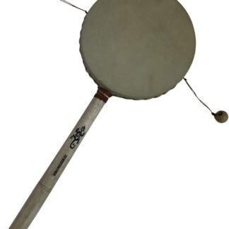 5" Wide Balance Drum Monkey Drum Percussion Instrument - Enhances Coordination, Sound Awareness, and Hand-Eye Coordination, Deluxe Treated Goat Skin Drum Head by World...