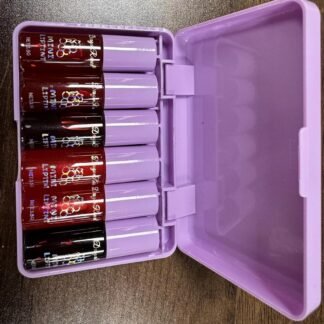 6 Colors Grapes Lip Tint Stain Set, Korean Lip Gloss Watery Lip Stain, Lipstick for Women, Lip Gloss for Girls, Blush for Cheeks, Non-Stick Cup, Waterproof, High Pigment, Lip...