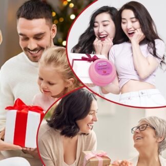 6 Pack Cute Lip Mask Sleeping Overnight for Dry Lips with Coconut Oil and Beeswax -Smoothing Hydrating Softening Plumoing Moisturizing with Small Lip Brush 6 Flavors Gift for...