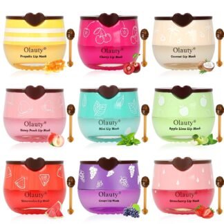 6 PCS Bee Lip Balm Lip Mask Honey Pot Valentines Day Gifts Propolis Lip Mask Overnight Moisturizing Lip Balm with Stick Sleeping Lip mask Hydrating Prevention Dry Cracked - lunas-mystic-emporium.com 6 PCS Bee Lip Balm Lip Mask Honey Pot, Valentines Day Gifts, Propolis Lip Mask Overnight Moisturizing Lip Balm with Stick, Sleeping Lip mask Hydrating Prevention Dry & Cracked,...