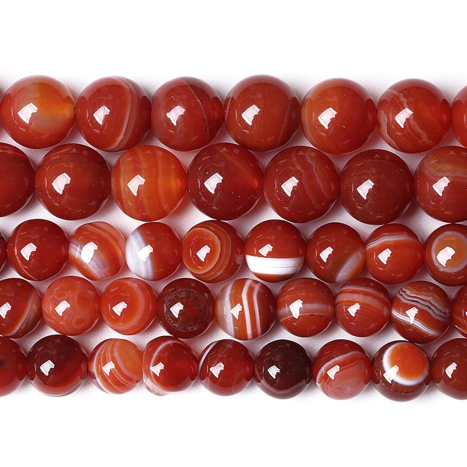 6MM 60PCS Natural Stone White Howlite Turquoise Crystal Beads for Jewelry Making DIY Bracelet - lunas-mystic-emporium.com 6MM 60PCS Natural Stone White Howlite Turquoise Crystal Beads for Jewelry Making DIY Bracelet