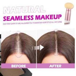 Acomler Root Touch Up Powder, Hairline Powder for Thinning Hair, Root Touch Up Hair Color, Gray Hair Coverage for Women Men Cover Up, Hair Loss Concealer Includes Makeup Brush...