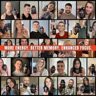 Advanced Nootropic Brain Supplement for Energy, Memory, & Focus | Lion's Mane, Caffeine, L-Theanine, and 5 Additional All-Natural Ingredients to Improve Cognitive Health (90...