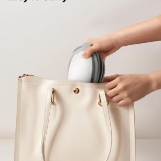 ALLJOY Eye Massager with Heat, Christmas Gifts for Women,White Elephant Gifts for Adults, Bluetooth Music Sleep Mask for Migraine Relief,Eye Strain, Dark Circles & Dry Eyes