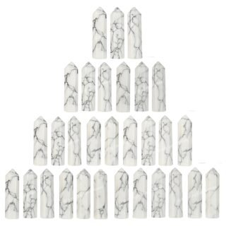 Amazing Gemstone Crystal Points Bulk Healing Crystals & Stones - Premium Single Terminated Healing Wand Point Bulk Crystals for Crafts, Crystal Grid, DIY Work