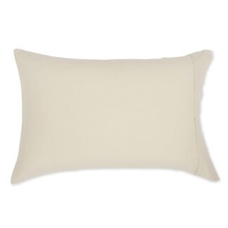 Amazon Basics Standard Pillow Cases Set of 2 - Lightweight, Super Soft Easy Care Microfiber, Beige, 30" L x 20" W, Pillows Not Included