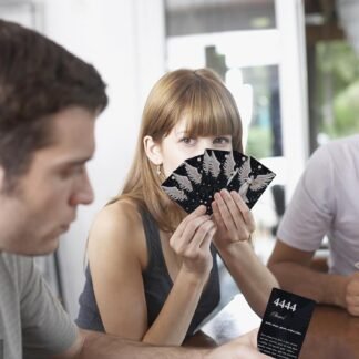 Angel Numbers Oracle Deck - Beginner Friendly, 400 GSM Coated Paper, Life & Family Oracle Cards