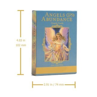 Angels of Abundance Oracle and Tarot Cards for Beginners - 44 Card Deck With Meanings and Angel Tarot