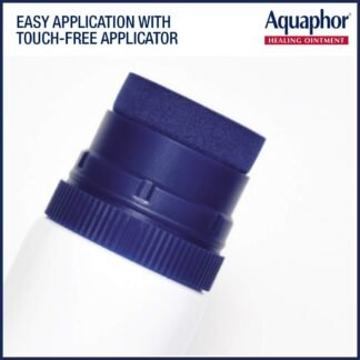 Aquaphor Healing Ointment With Touch-Free Applicator - For Dry, Chapped Skin - 3 oz. Tube