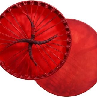 ARAW American Shamanic Native Drum Bison Natural Hide (18 Inches Diameter X 3 Inches Depth)