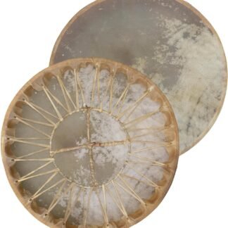 ARAW American Shamanic Native Drum Bison Natural Hide (20 Inches Diameter X 3 Inches Depth)