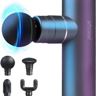 arboleaf Massage Gun Deep Tissue, Full-Metal Electric Portable Hand Held Massager Gun for Back, Body Sore Muscles, Pain Relief, Gifts, Office, Home, Athletes