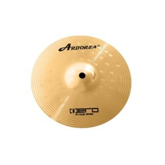 Arborea Cymbal Pack for Drum 8 pcs Super Polishing Cymbals Set Brilliant Gold Hero Series Include 14"Hihats 16"Crash 18"Crash 20"Ride Bonus 10" Splash 16"Ozone Stacker 18" China...
