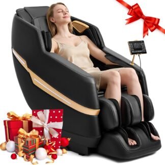 Artist hand Massage Chair Full Body, 2026 Zero Gravity Massage Chair Recliner with 8 Fix Rollers, 6 Modes, Bluetooth Speakers, Waist Heating, Foot Roller Massage, Full-Body...