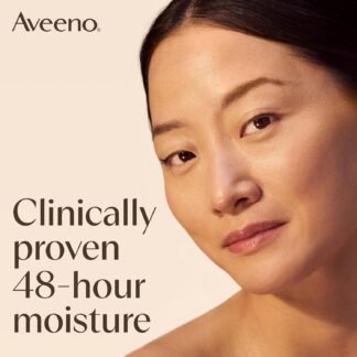 Aveeno Calm + Restore Oat Gel Facial Moisturizer for Sensitive Skin, Fast-Absorbing, Soothing Lightweight Gel Cream with Prebiotic Oat & Feverfew, Fragrance-Free &...