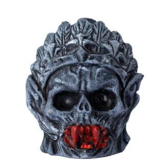 Aztec Death Whistle, Authentic Human Sounding Screams 125+ Decibels, Ceramic & Resin, Vampire Color