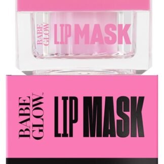 Babe Original Babe Glow Fragrance-Free Lip Sleeping Mask for Softer Lips, Hyaluronic Acid & Antioxidant Infused for Smoother, Moisturized Lips, Unscented, Cruelty-Free…