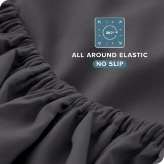 Bare Home Twin Sheet Set - 1800 Ultra-Soft Microfiber Twin Bed Sheets - Double Brushed - Deep Pockets - Easy Fit - Extra Soft - 3 Piece Set - Bedding Sheets & Pillowcases (Twin,...