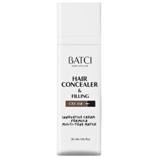 Batci Hair Concealer Cream for Thinning Hair & Bald Spots - Non-Fiber Scalp Concealer Root Touch-Up for Men & Women, Sweat/Water Resistant, One Shade for Black Brown & Grey Hair...