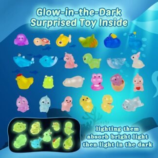 Bath Bombs for Kids 24pcs Bath Bombs with Glow in The Dark Surprise Inside Natural and Organic Colorful Bubble Bath Fizz for Kids Perfect Birthday Halloween Or Christmas - lunas-mystic-emporium.com Bath Bombs for Kids, 24pcs Bath Bombs with Glow in The Dark Surprise Inside, Natural and Organic Colorful Bubble Bath Fizz for Kids, Perfect Birthday, Halloween, Or Christmas...