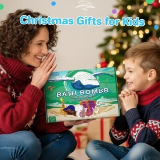 Bath Bombs for Kids with Toys Inside - 24 Pack Kid Bath Bombs with Glow in The Dark Surprise Toys Inside, Valentines Easter Gifts for Kids Girls Boys, Easter Basket Stuffers,...