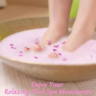 Bath Foot Bombs, 16 Pack Foot Soak with Bath Salt and Tea Tree Oil. Organic Natural Handmade Aroma Pure Essential Oil Bubble Foot Balls for Foot Callus, Dry Cracked, Stubborn...