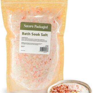 Bath Salts Blend (16oz - Pack of 1) - Pure Coarse Grain Mineral Salt - Used as Salt Bath, Bath Soak, Foot Soak, Spa or Foot Salts Bath