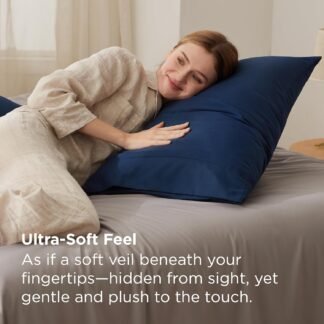 Bedsure Pillow Cases Standard Size Set of 2 - Navy Microfiber Pillowcases Super Soft and Cozy Double Brushed Pillow Case Covers with Envelope Closure Wrinkle Fade and Stain - lunas-mystic-emporium.com Bedsure Pillow Cases Standard Size Set of 2 - Navy Microfiber Pillowcases, Super Soft and Cozy Double Brushed Pillow Case Covers with Envelope Closure, Wrinkle, Fade and Stain...